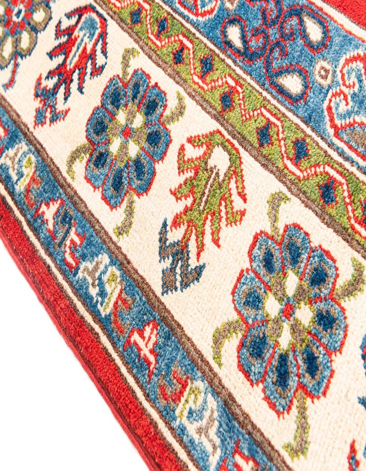 Detail image of  5' 5 x 7' 10  Hand Knotted Kazak Rug