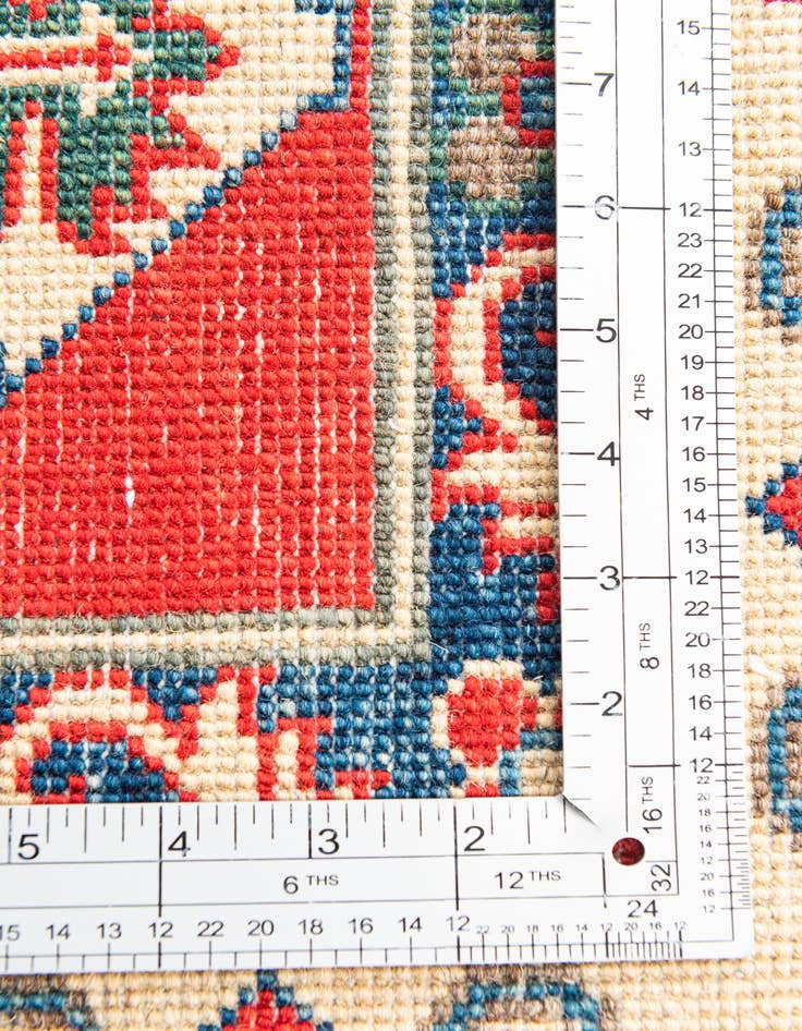 Detail image of  5' 9 x 7' 9  Hand Knotted Kazak Rug