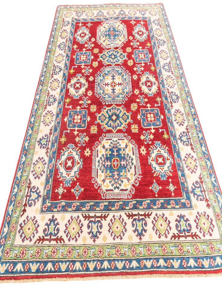 Detail image of 5' 7 x 8' Hand Knotted Kazak Rug