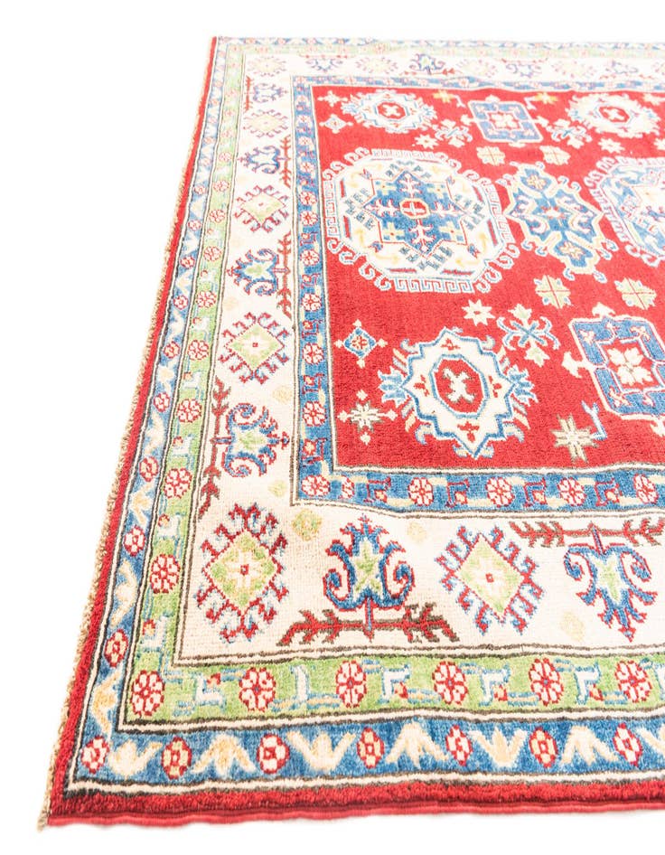Detail image of 5' 7 x 8' Hand Knotted Kazak Rug