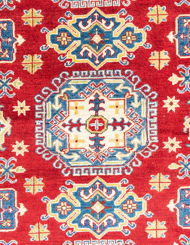 Detail image of 5' 7 x 8' Hand Knotted Kazak Rug