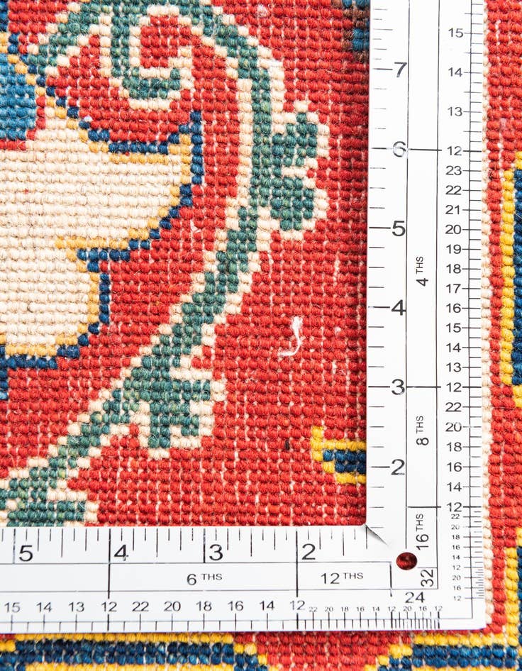 Detail image of  5' x 7'  Hand Knotted Kazak Rug