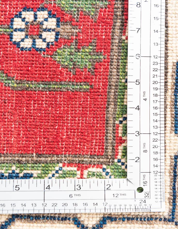 Detail image of  5' x 6' 8  Hand Knotted Kazak Rug