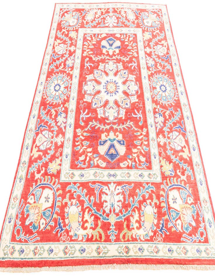 Detail image of  5' x 7'  Hand Knotted Kazak Rug