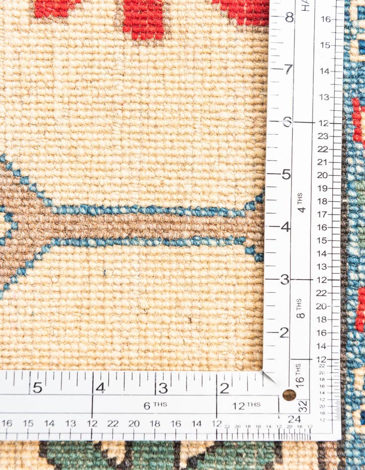 Detail image of  4' 9 x 6' 7  Hand Knotted Kazak Rug