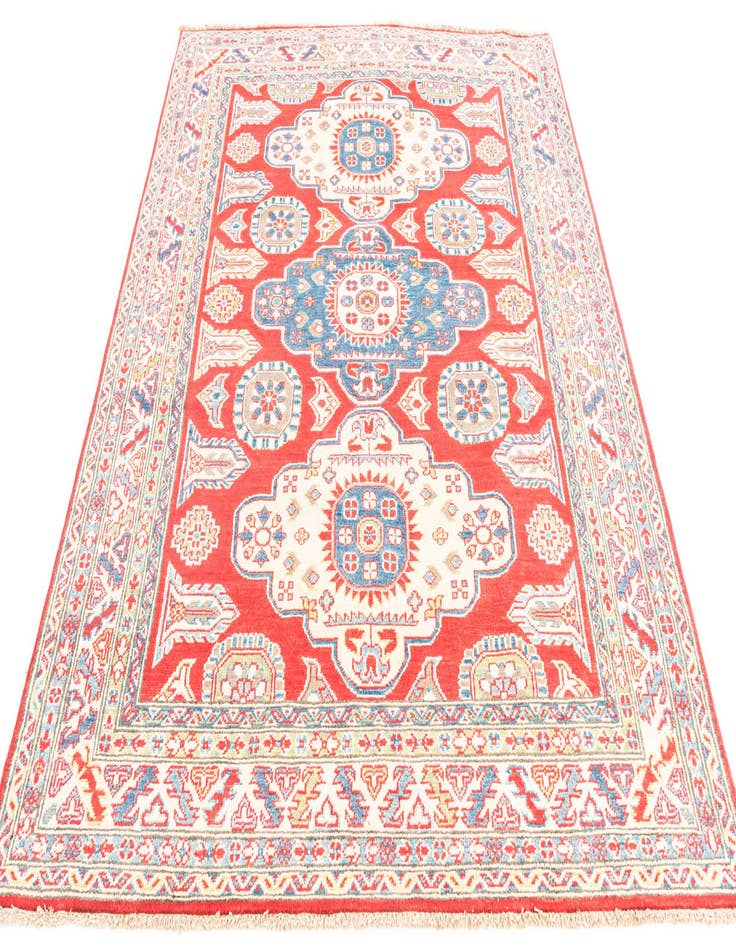 Detail image of  5' 2 x 6' 10  Hand Knotted Kazak Rug