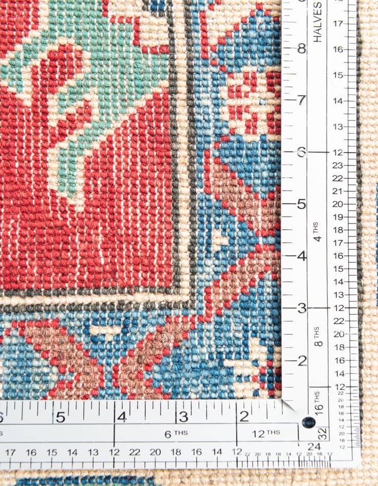 Detail image of  6' 8 x 9' 8  Hand Knotted Kazak Rug
