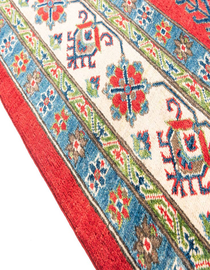 Detail image of  6' 7 x 9' 6  Hand Knotted Kazak Rug