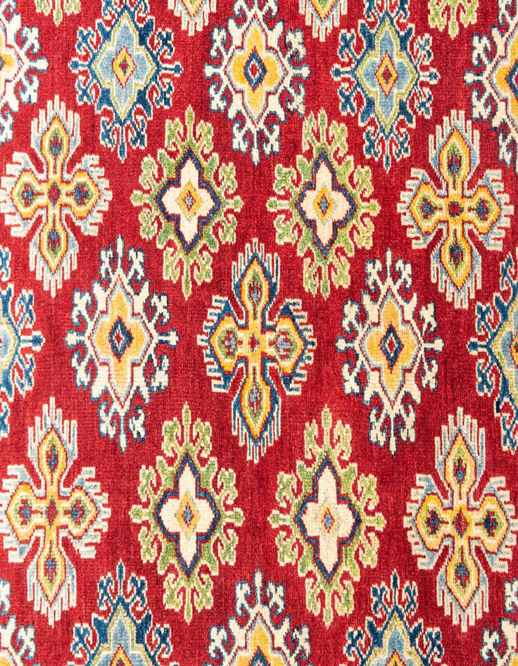 Detail image of  5' 10 x 9' 2  Hand Knotted Kazak Rug