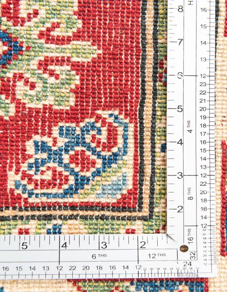 Detail image of  5' 10 x 9' 2  Hand Knotted Kazak Rug