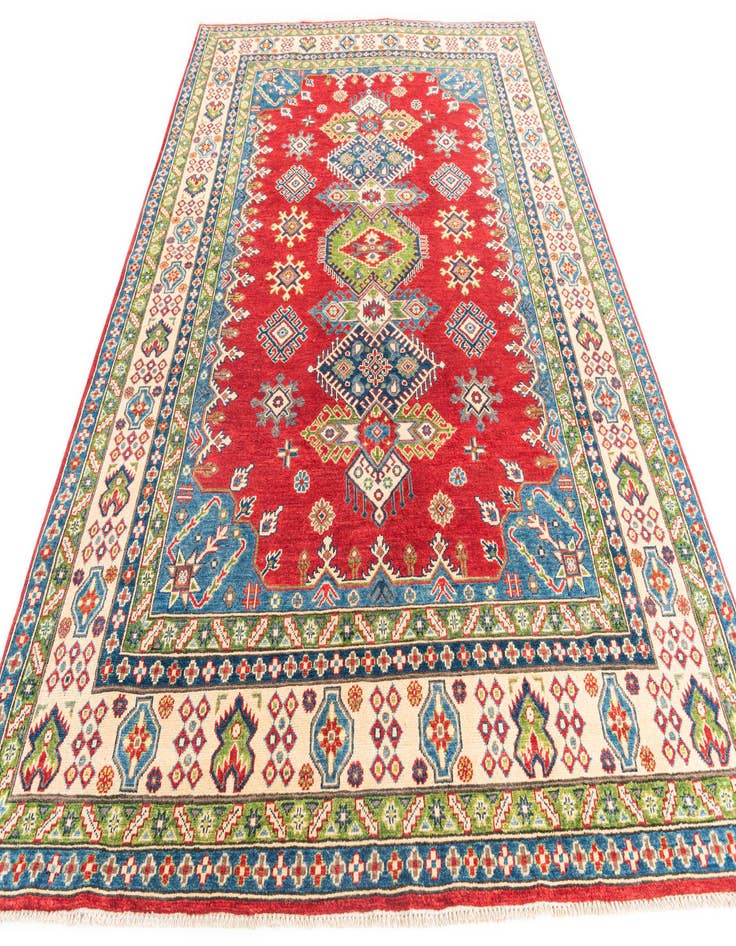 Detail image of  6' 10 x 9' 10  Hand Knotted Kazak Rug