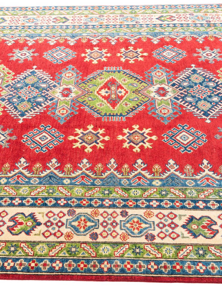 Detail image of  6' 10 x 9' 10  Hand Knotted Kazak Rug
