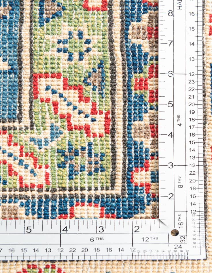 Detail image of  6' 10 x 9' 10  Hand Knotted Kazak Rug