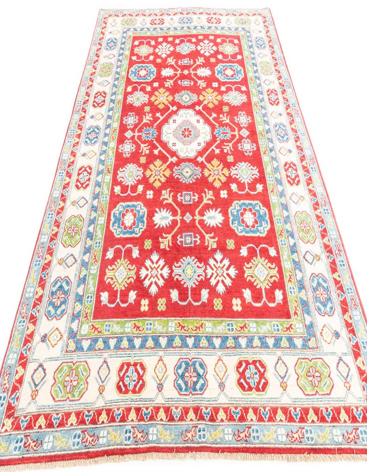 Detail image of  6' 3 x 10'  Hand Knotted Kazak Rug