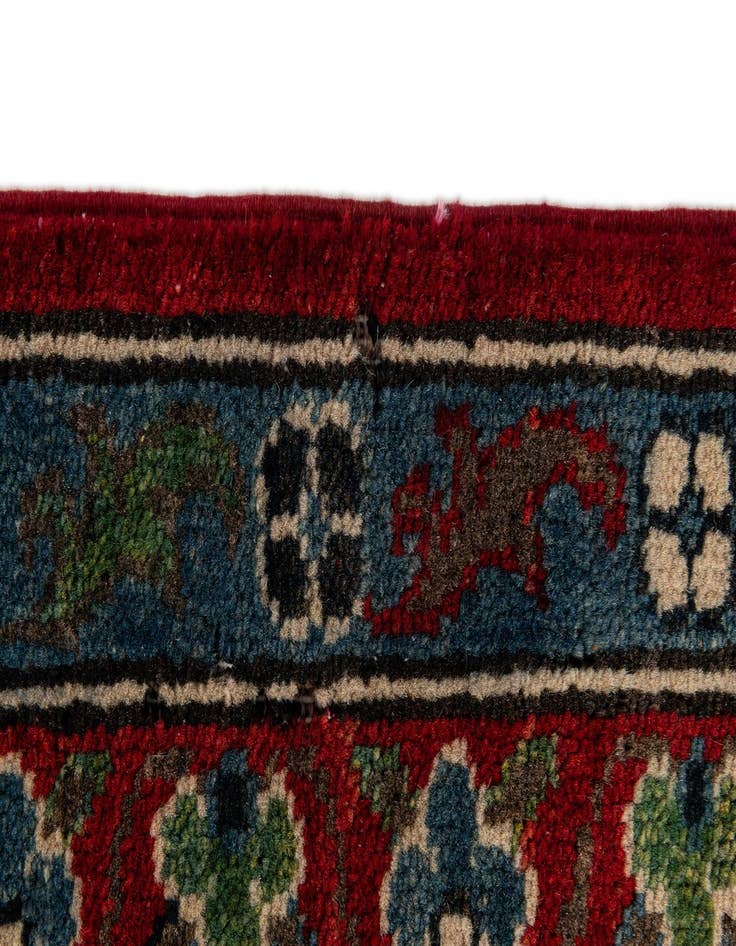 Detail image of  6' 8 x 9' 9  Hand Knotted Kazak Rug