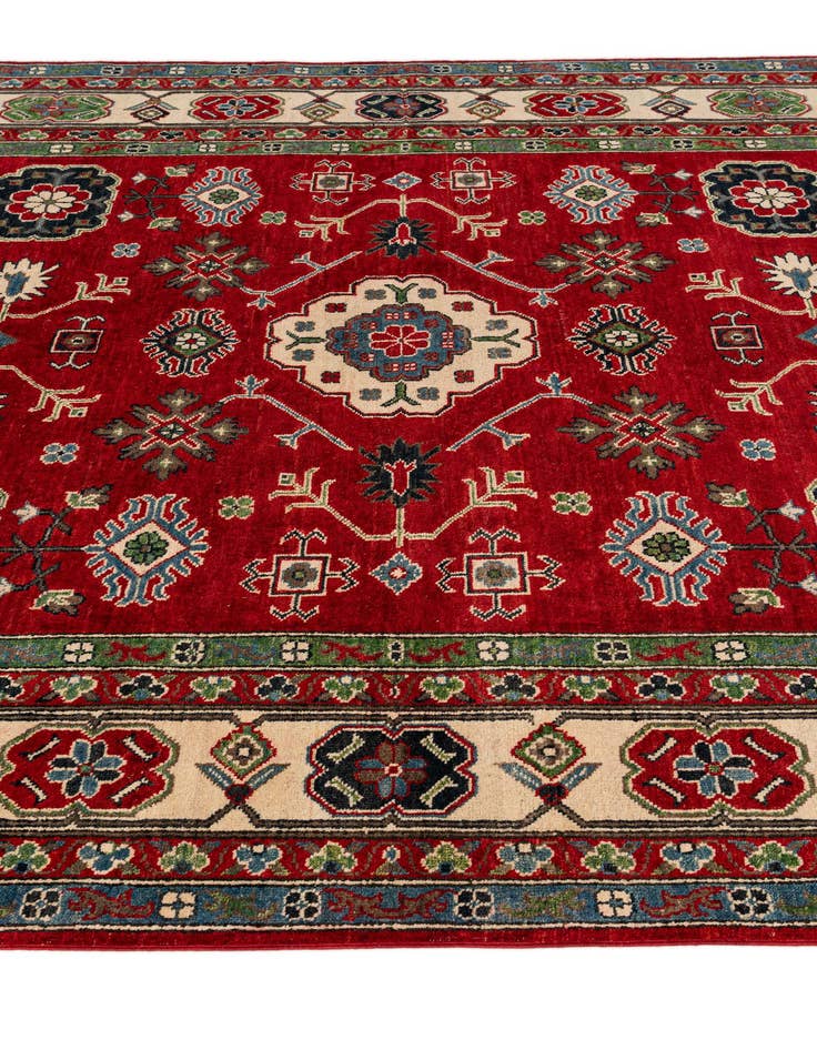 Detail image of  6' 8 x 9' 9  Hand Knotted Kazak Rug