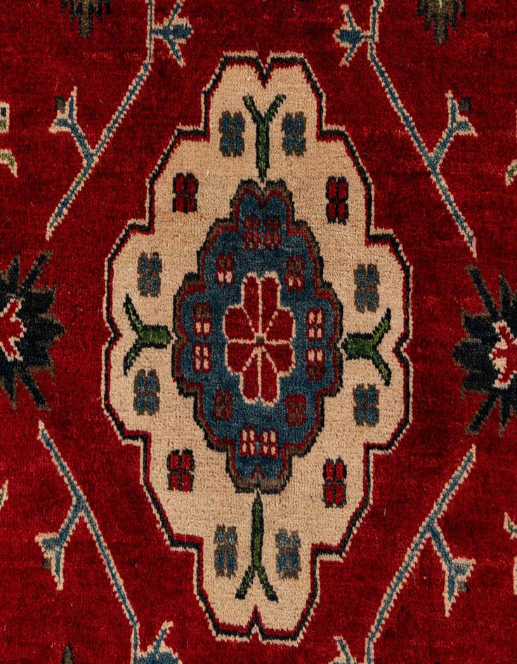 Detail image of  6' 8 x 9' 9  Hand Knotted Kazak Rug