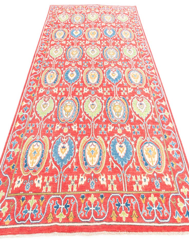 Detail image of  6' 8 x 10' 4  Hand Knotted Kazak Rug