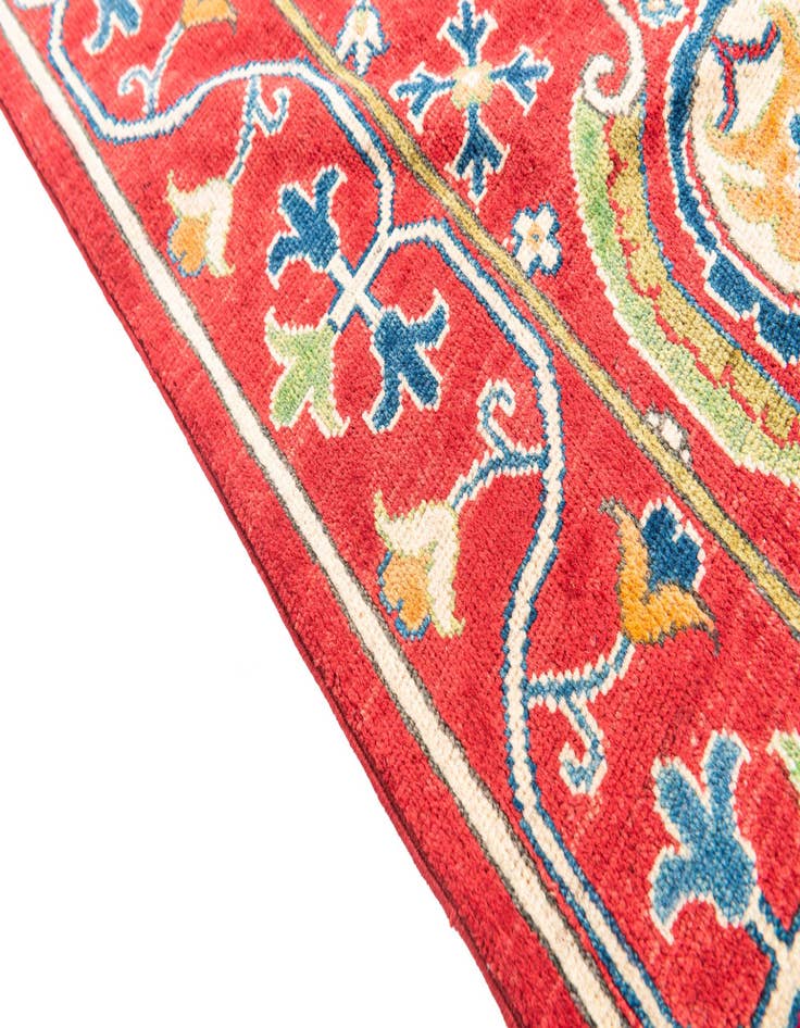 Detail image of  6' 8 x 10' 4  Hand Knotted Kazak Rug
