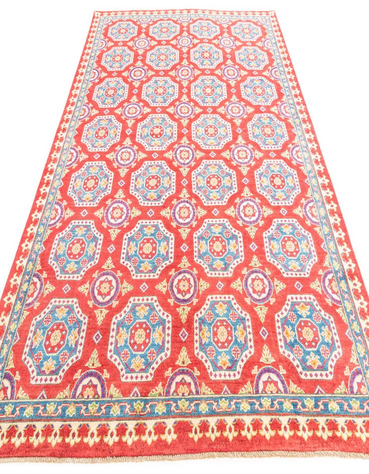 Detail image of  6' 8 x 9' 9  Hand Knotted Kazak Rug