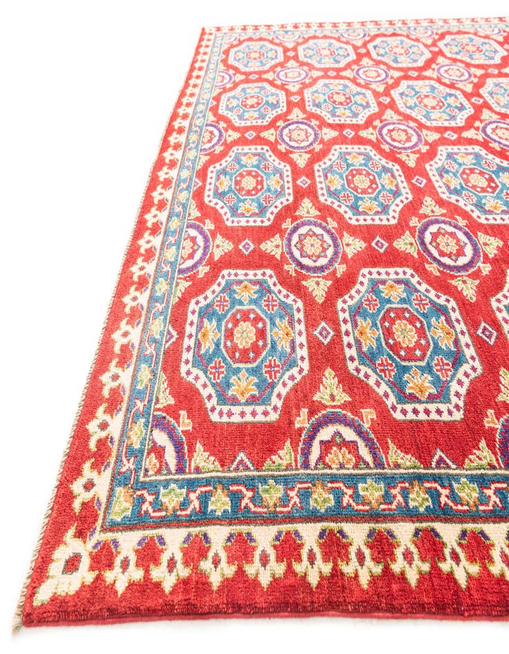Detail image of  6' 8 x 9' 9  Hand Knotted Kazak Rug