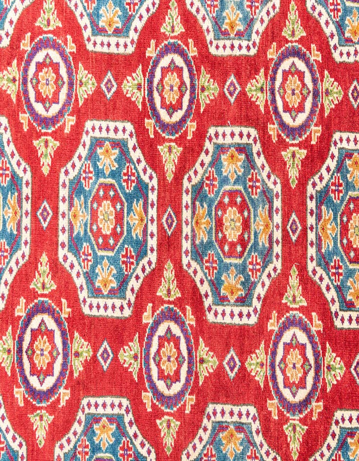 Detail image of  6' 8 x 9' 9  Hand Knotted Kazak Rug