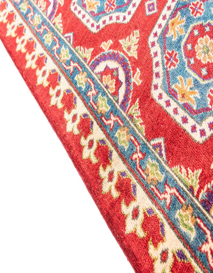 Detail image of  6' 8 x 9' 9  Hand Knotted Kazak Rug