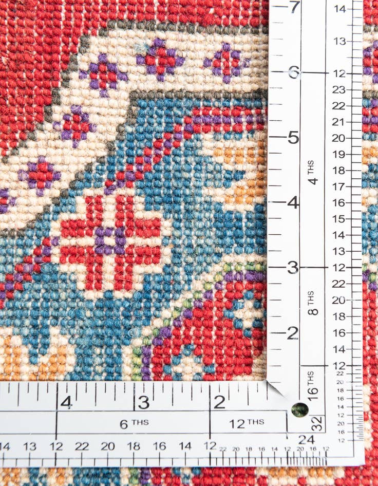 Detail image of  6' 8 x 9' 9  Hand Knotted Kazak Rug