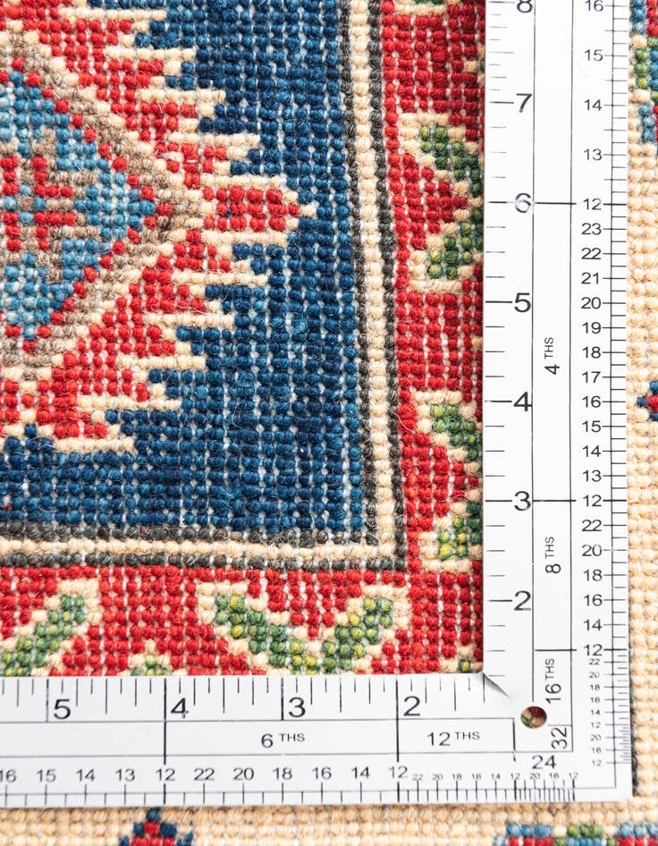 Detail image of 6' x 9' Hand Knotted Kazak Rug