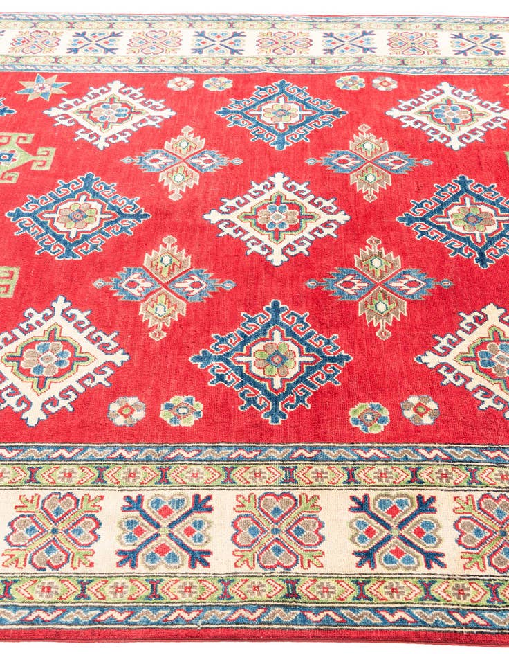 Detail image of  6' 5 x 9' 5  Hand Knotted Kazak Rug