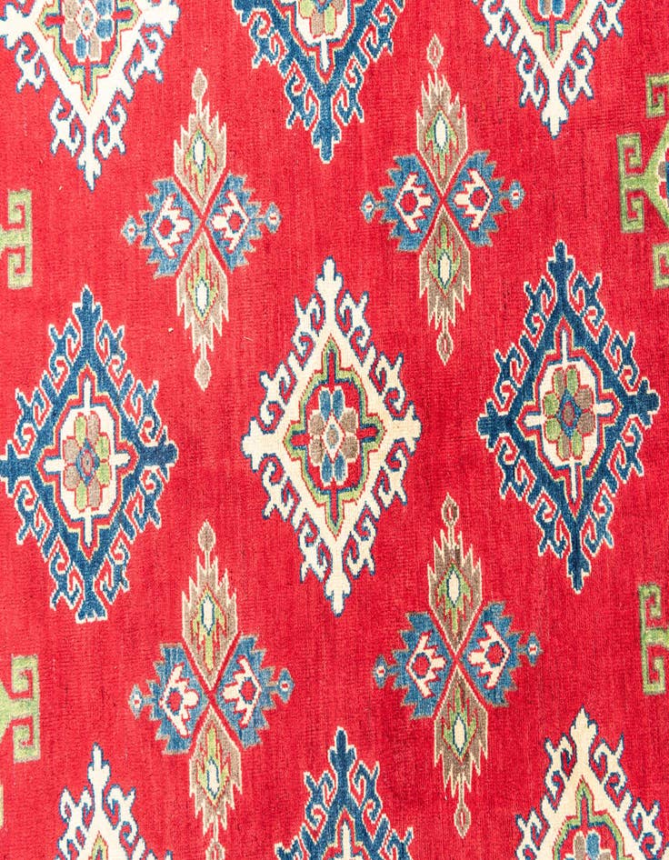 Detail image of  6' 5 x 9' 5  Hand Knotted Kazak Rug