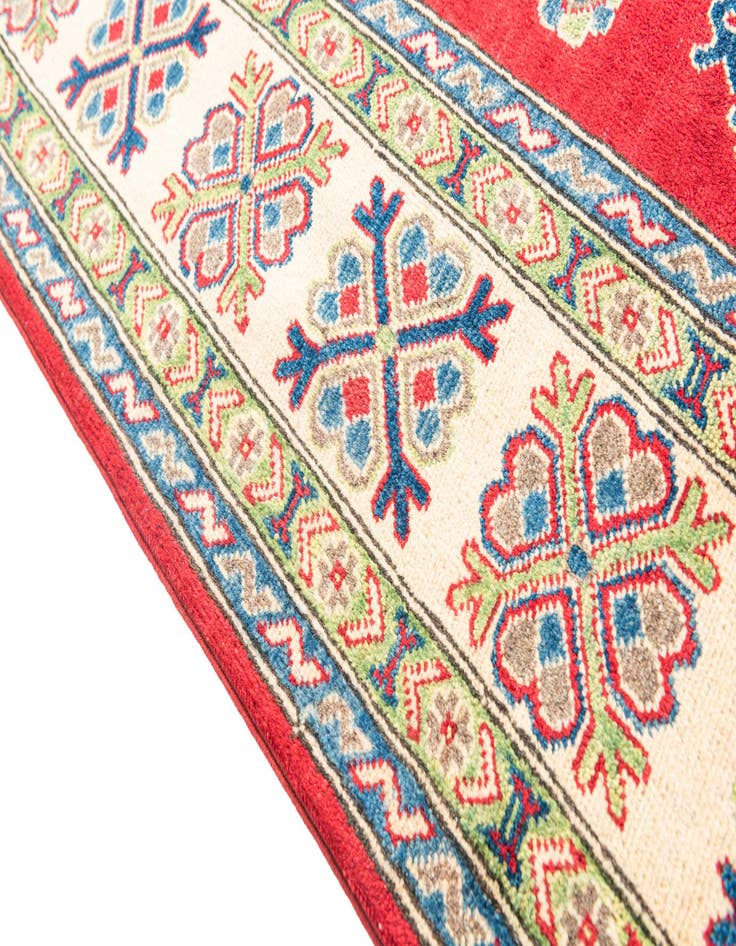 Detail image of  6' 5 x 9' 5  Hand Knotted Kazak Rug