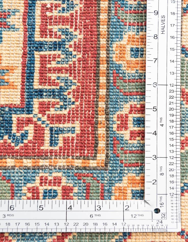 Detail image of  6' 8 x 9' 9  Hand Knotted Kazak Rug