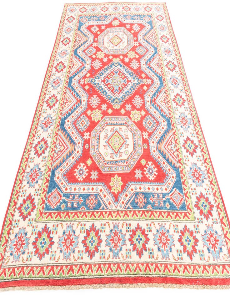 Detail image of  6' x 9' 2  Hand Knotted Kazak Rug