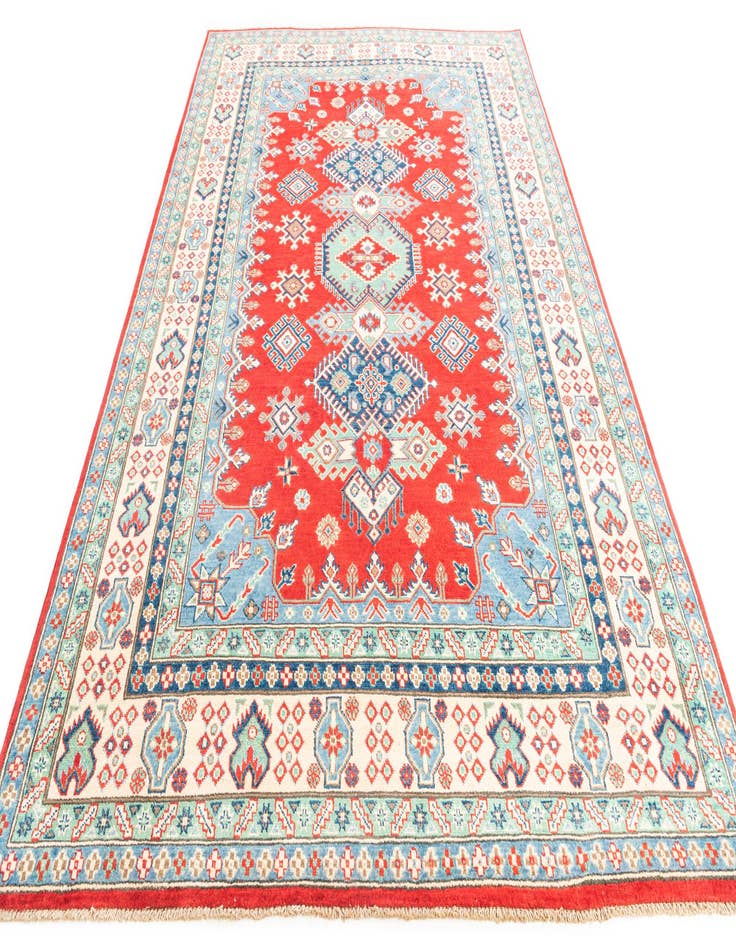 Detail image of  6' 6 x 9' 7  Hand Knotted Kazak Rug