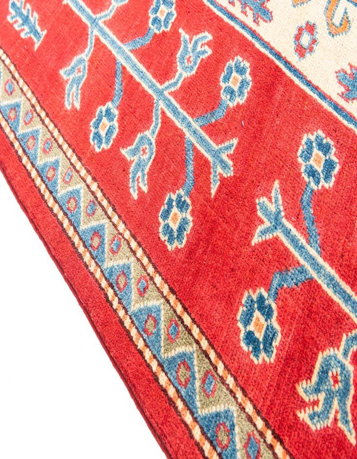 Detail image of  6' 8 x 9' 10  Hand Knotted Kazak Rug