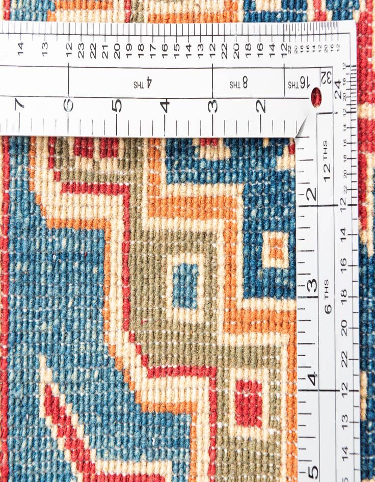 Detail image of  6' 8 x 9' 10  Hand Knotted Kazak Rug