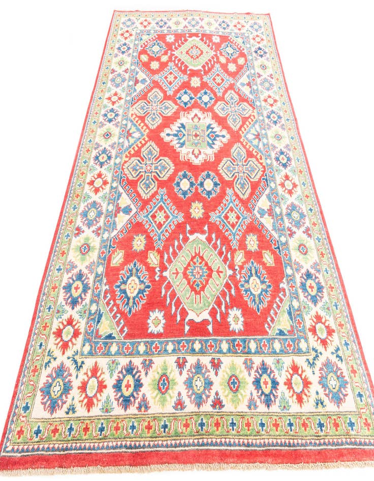 Detail image of  5' 10 x 9' 2  Hand Knotted Kazak Rug