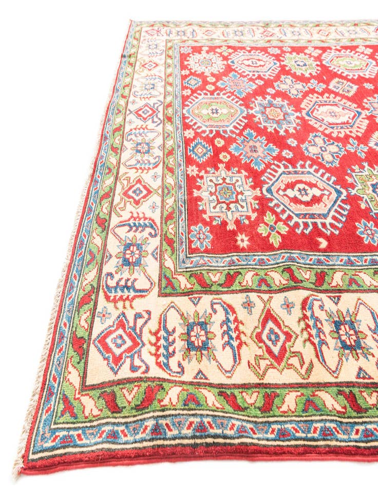 Detail image of  6' 7 x 9' 7  Hand Knotted Kazak Rug