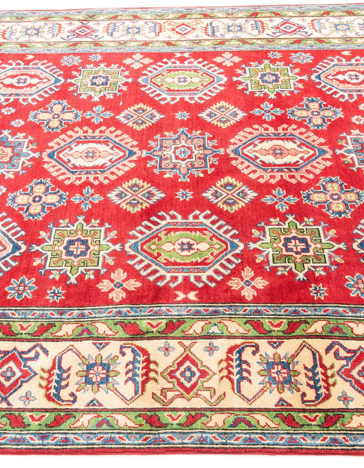 Detail image of  6' 7 x 9' 7  Hand Knotted Kazak Rug