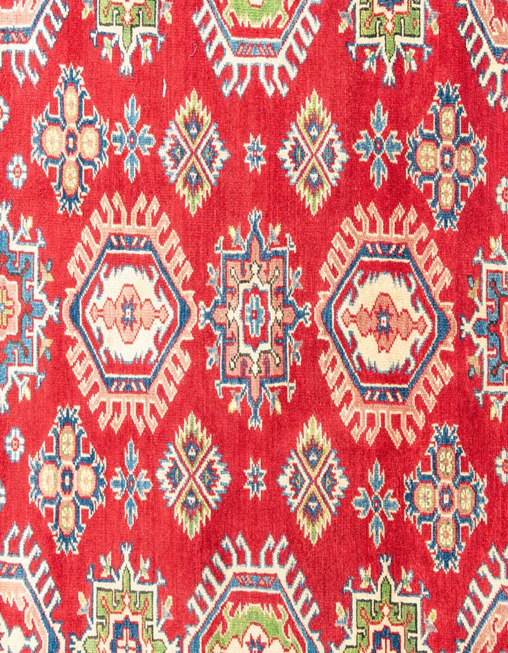 Detail image of  6' 7 x 9' 7  Hand Knotted Kazak Rug