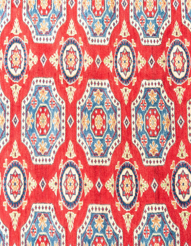 Detail image of  6' 8 x 9' 6  Hand Knotted Kazak Rug