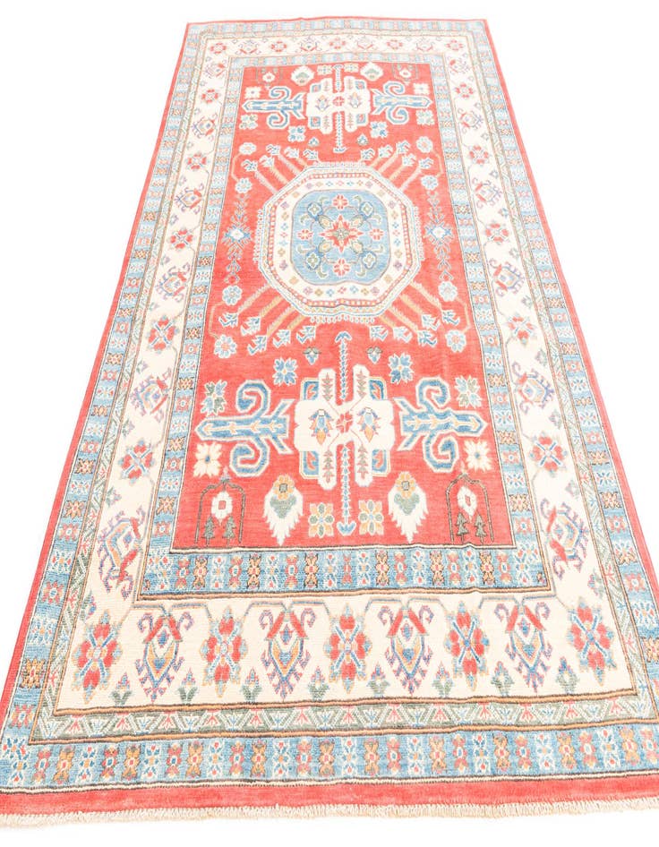 Detail image of  6' x 9' 2  Hand Knotted Kazak Rug