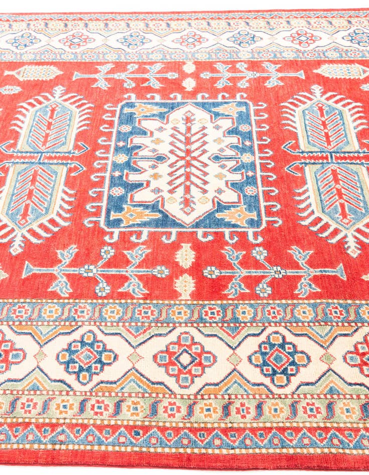 Detail image of  6' 7 x 9' 10  Hand Knotted Kazak Rug