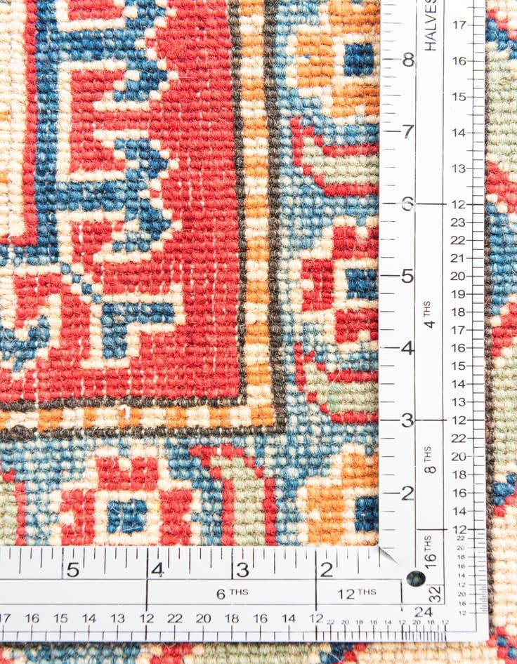 Detail image of  6' 7 x 9' 10  Hand Knotted Kazak Rug