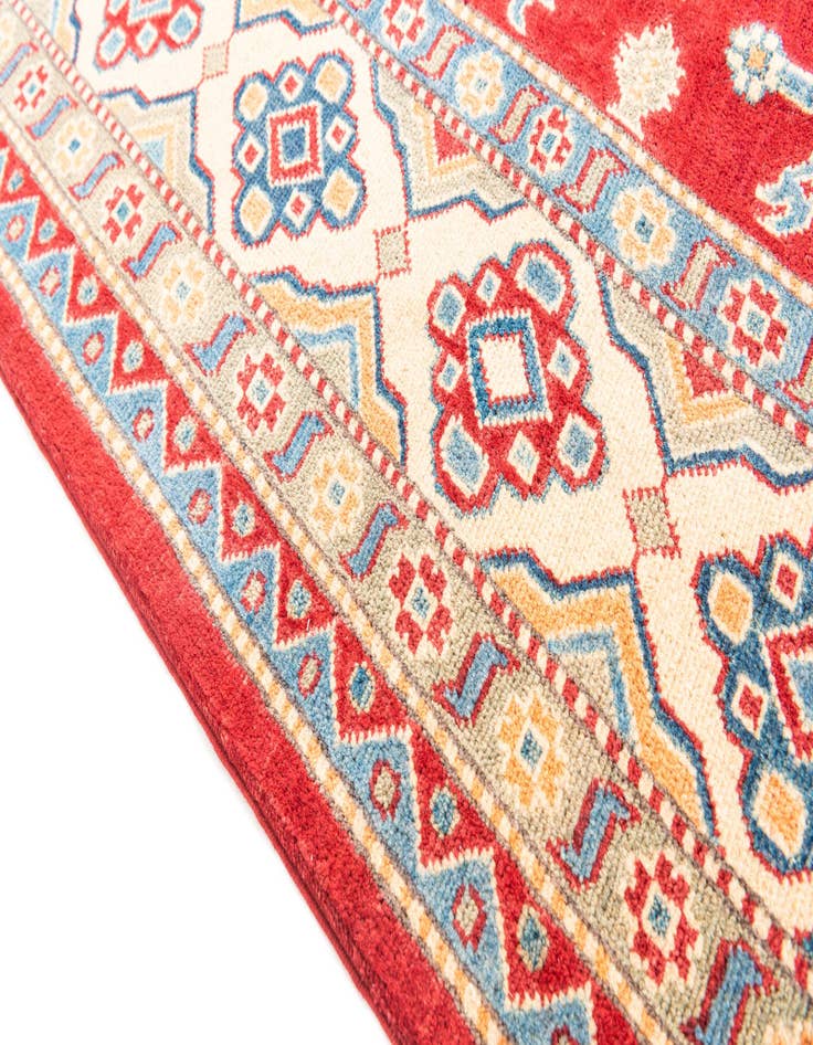 Detail image of  6' 7 x 9' 10  Hand Knotted Kazak Rug