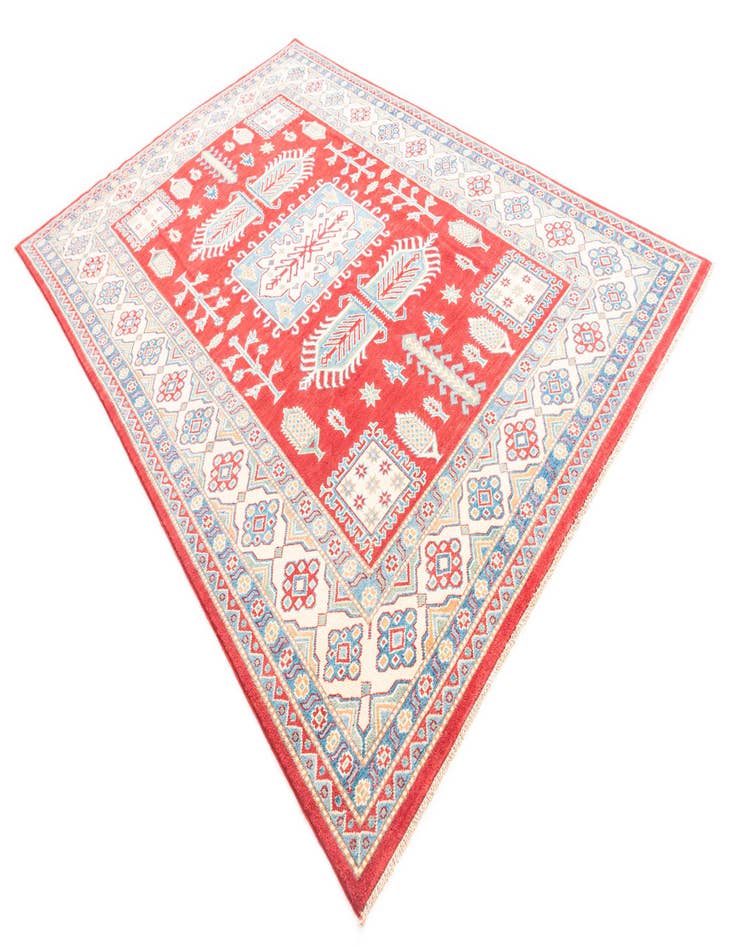 Detail image of  6' 6 x 9' 10  Hand Knotted Kazak Rug