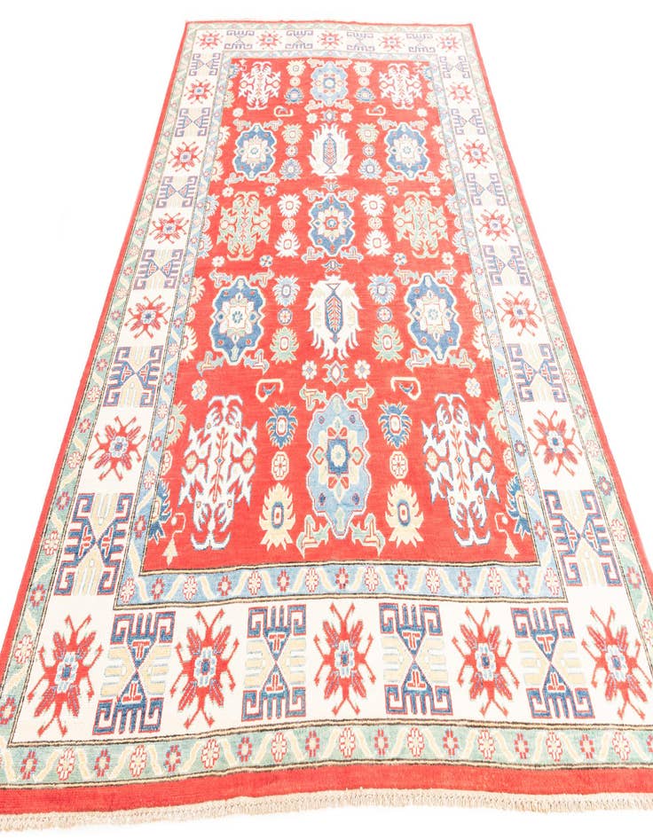 Detail image of  6' 6 x 10' 2  Hand Knotted Kazak Rug