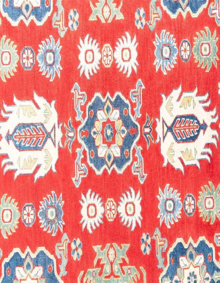 Detail image of  6' 6 x 10' 2  Hand Knotted Kazak Rug