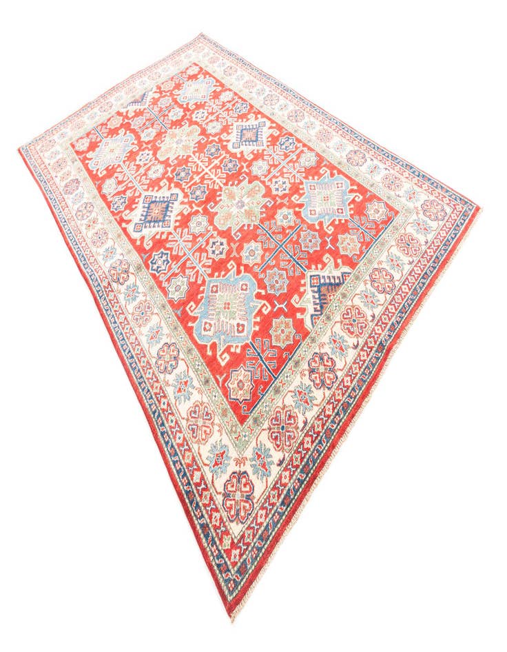 Detail image of  6' 6 x 10' 3  Hand Knotted Kazak Rug